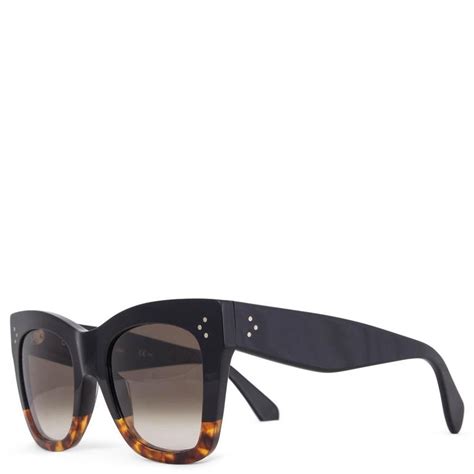 celine catherine 41090 s vno|Celine CL41090/S Catherine VNO/Z3 Sunglasses Tortoiseshell .